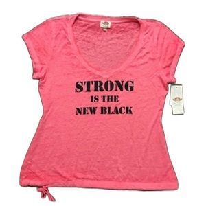 Pink Lotus Women’s Hot Pink T-Shirt Size L